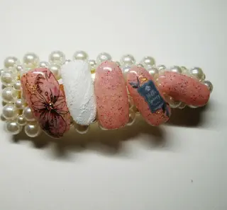 ネイル リラクゼーション＆ネイル仙殊~センジュ~所属・senju 　のネイルデザイン