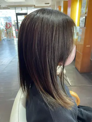 セミロング カラー 美容室アークス所属・美容室ARKS 黒田杏奈のヘアスタイル