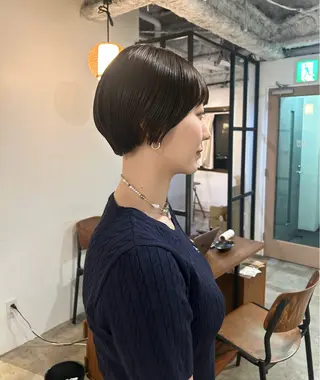 ショート カラー ヘアアレンジ 🎀suzuna 透明感colorのヘアスタイル