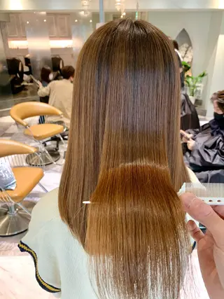 ロング 【代表】 高瀬慎也/縮毛矯正のヘアスタイル