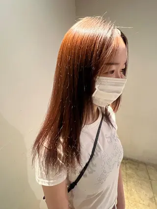 ロング MIU 透明感のヘアスタイル