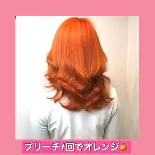 セミロング カラー サロウィン所属・K-POP好き美容師 🇰🇷Kai.Yのヘアスタイル