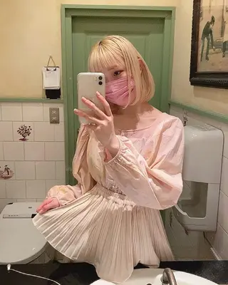 ミディアム 銀座 美容師 ❕mizukaのヘアスタイル