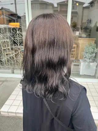 セミロング カラー パーマ incc hair design所属・✨INCC//長尾 龍梧//モデル募集✨のヘアスタイル