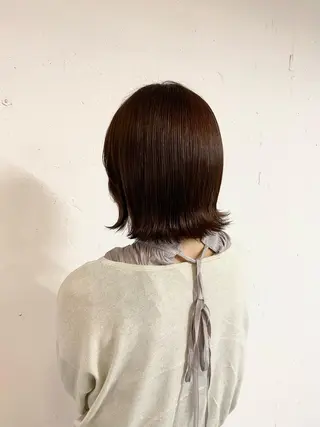 カラー Seaby / 木上 綾菜のヘアスタイル