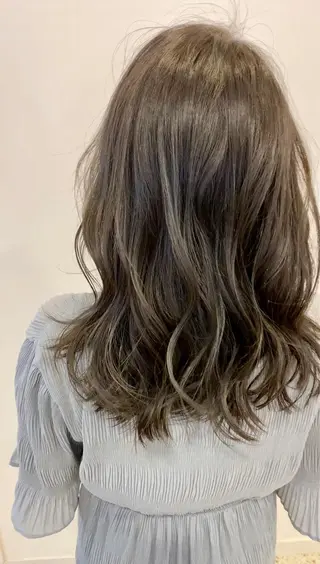 セミロング 藤原 克宏のヘアスタイル