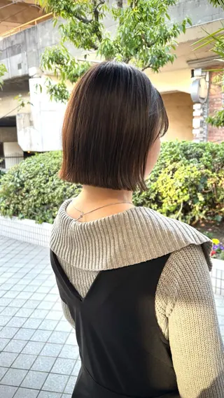 ミディアム 梅田美容室/カット /Maoのヘアスタイル