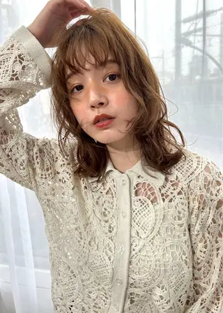 カラー 🫧髪質改善/透明感 カラー/RINAのヘアスタイル