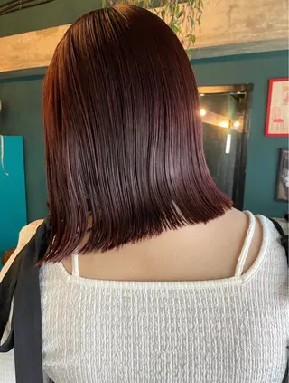 ミディアム カラー vivre libre所属・仲村 真里奈のヘアスタイル