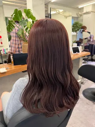 ロング カラー 🌼柴田 梨夢🌼のヘアスタイル