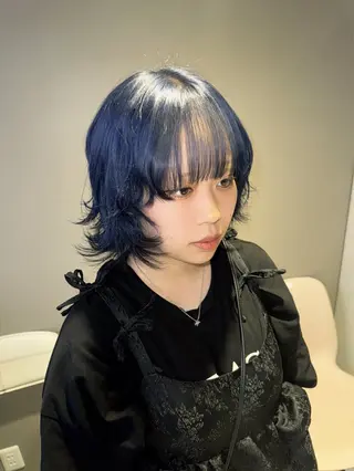 ミディアム カラー ヘアアレンジ 🥀レイヤー×ハイト ーントレンドヘア🥀のヘアスタイル