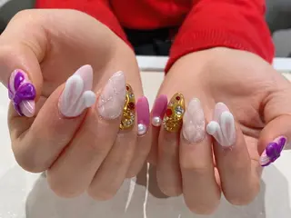 ミディアム Nail  R💫 naoのネイルデザイン
