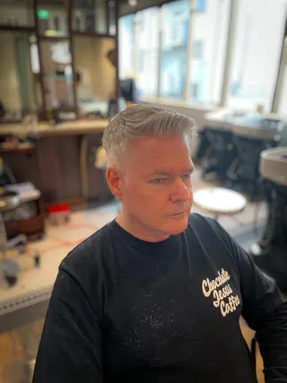 ショート メンズ THE MAN Leverage New York所属・大村 大心のヘアスタイル