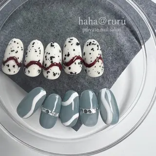 ネイル haha@ ruruのネイルデザイン