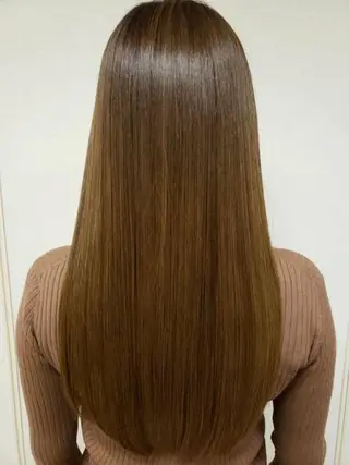 ロング 似合わせ艶髪カラー ❤️ハダユミのヘアスタイル