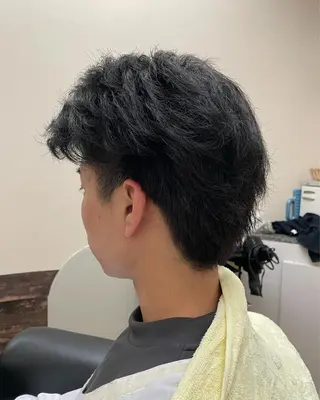 ミディアム BARBERING METHOD（ヘアサロン大野 青山店）所属・芳川 未紗のヘアスタイル