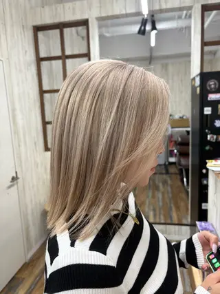 ミディアム HAIR STUDIO ONE藤沢店【ヘアスタジオワン】所属・亀井 蘭乃のヘアスタイル