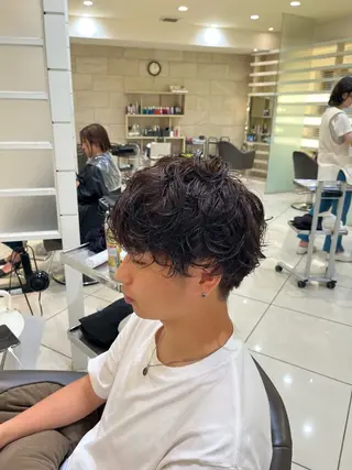 カラー 縮毛矯正/艶髪/ チホリのヘアスタイル