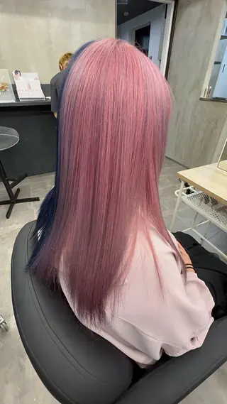 ロング ハイトーン/ホワイト カラー/Shinyaのヘアスタイル