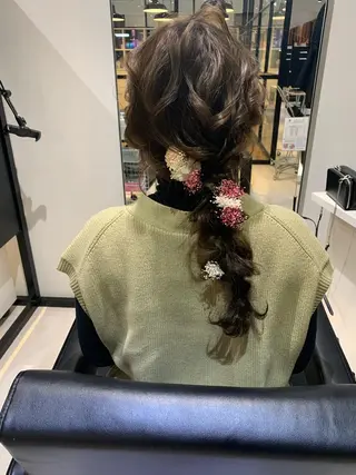 ヘアアレンジ Rubik's 茶屋町原田のヘアスタイル