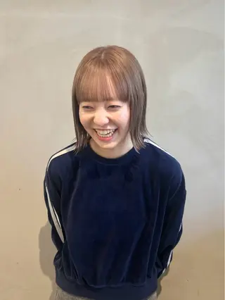 カラー ハイトーン/くすみ カラー seina★のヘアスタイル