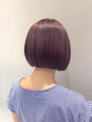 ショート 💜 市川 桃子 💜のヘアスタイル