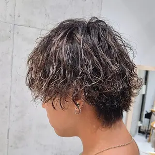 メンズ パーマ ショート KAZUMA /メンズ特化/パーマのヘアスタイル