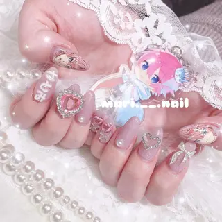 ネイル 🎀 Mayu 🎀痛ネイルのネイルデザイン