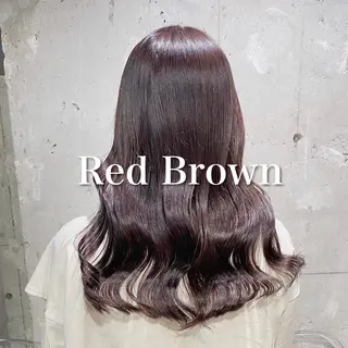 セミロング カラー メンズ キッズ 💎髪質改善縮毛矯正 SHU💎のヘアスタイル