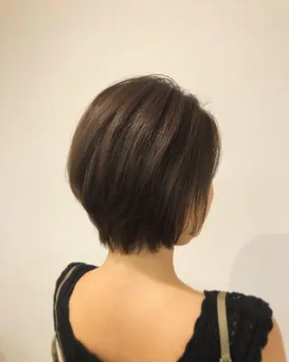 ショート カラー パーマ ヘアアレンジ メンズ キッズ ネイル マツエク・マツパ Beauty&Relaxation MEGUMI所属・MEGUMI megumiのヘアスタイル