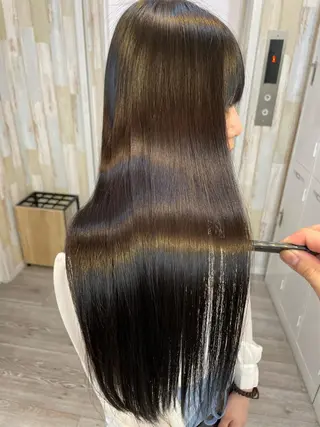 ロング カラー HIKARU副店長/ ✨️髪質改善のヘアスタイル