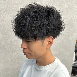 ショート パーマ メンズ 【メンズ特化】 笹目純のヘアスタイル