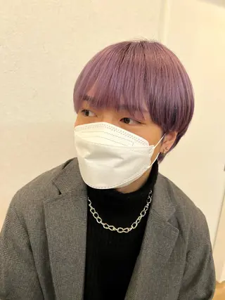 カラー 寺地 和奏のヘアスタイル