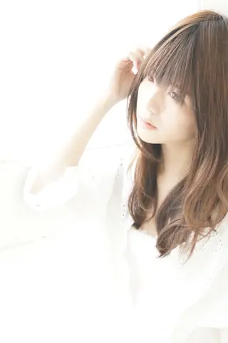 セミロング カラー 瀬尾 加寿馬のヘアスタイル