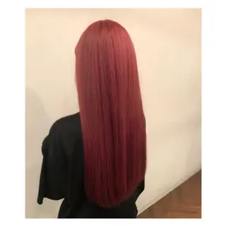 ロング カラー まちだ ひとみのヘアスタイル