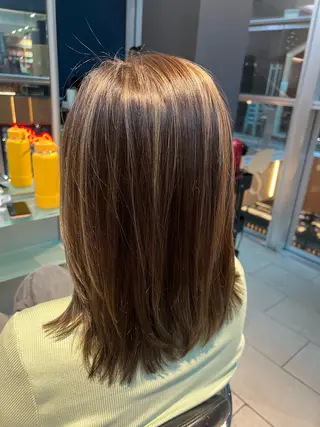 カラー 舟橋 瑞稀のヘアスタイル