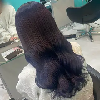 ロング カラー Natsuki🤍 透明感×艶カラー🫧のヘアスタイル