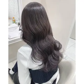 ロング カラー 韓国ヘア 🎀中川綾乃🎀のヘアスタイル
