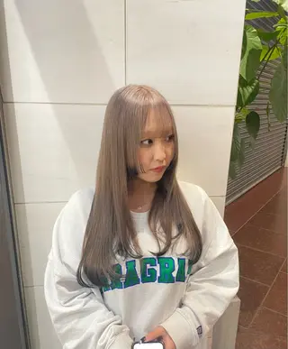 ロング カラー ハイトーン/ブリーチ /hikaruのヘアスタイル