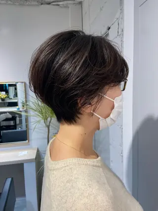 ショート り おのヘアスタイル