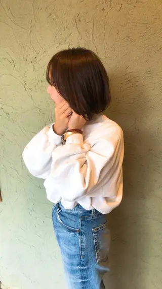 ショート カラー merc. 福田茜のヘアスタイル
