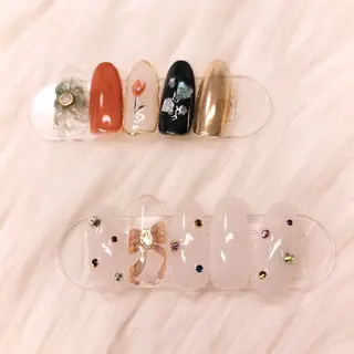 ネイル Nail salon Tiary オーナーのネイルデザイン