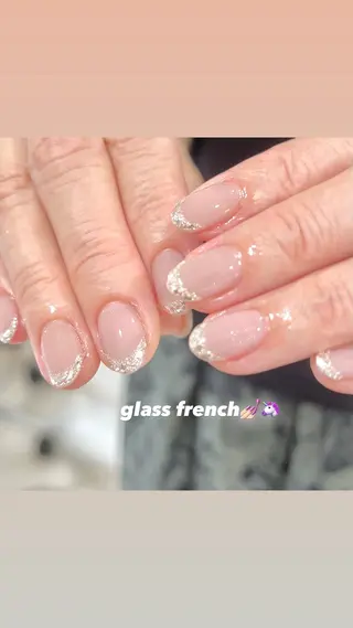 ネイル 🎀チーク/ちゅるん 🫧chisa🎀のネイルデザイン