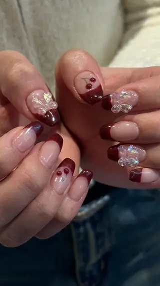 ネイル 🎀韓国レイヤー特化 🎀ベージュ/ミクのヘアスタイル