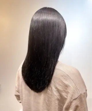 セミロング 髪質改善/艶カラー 🤍mizueのヘアスタイル