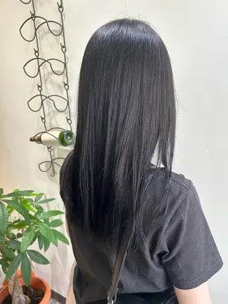 カラー lafit すずのヘアスタイル
