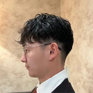 ショート メンズ 池袋/韓国メンズヘア ❤️💙軸丸みうのヘアスタイル