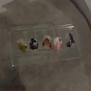 ネイル 個性派ニュアンス ネイル Nao.のネイルデザイン