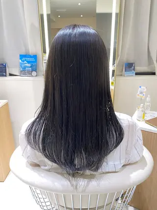 セミロング カラー ナギサ/本厚木/ ボブ/ミディアム🤍のヘアスタイル