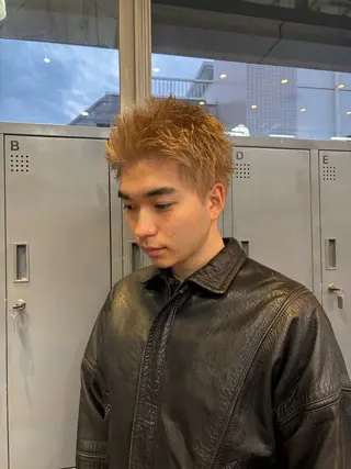 ショート メンズ ☘️かわいいハイトー ン☘️nonokaのヘアスタイル